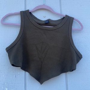 Asymmetrical Crop top